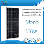 Strongly Waterproof Solar Panel 120W 12V Corrosion Resistant With New Technology