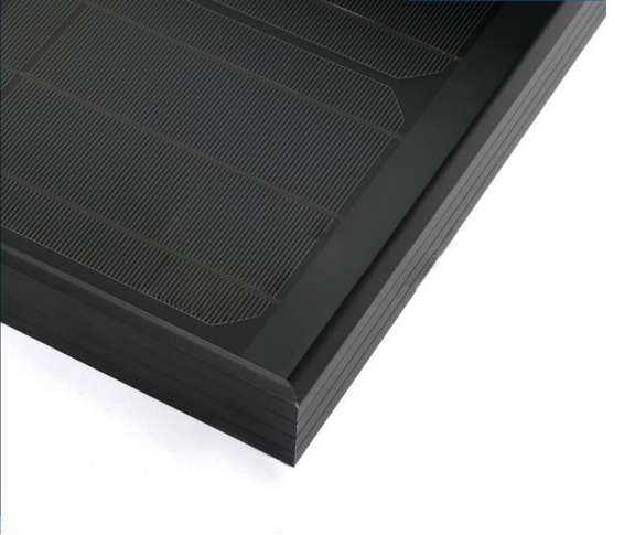Black Frame 250W Monocrystalline Solar Panel For Roof System Waterproof Pump