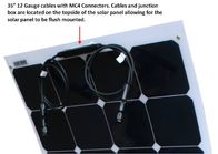 Portable 18V Caravan Solar Panels , Flexible Golf Cart Solar Panel Kit
