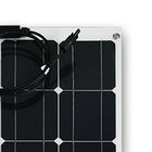High Efficiency Pet Etfe Semi Flexible Solar Panel 310W 330W For Boat / RV
