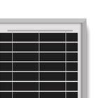 Professional Multicrystalline Solar Panels 30W For Bus Stop Shelters Battery
