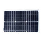 Photovoltaic Flexible Monocrystalline Solar Panel 25W 12V For Outside Street Light