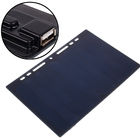 Waterproof Solar Mobile Phone Charger , 5W 5V Solar Battery Charger For Phone