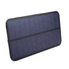 Waterproof Solar Mobile Phone Charger , 5W 5V Solar Battery Charger For Phone