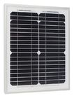 Black Color 10W 12V Solar Panel , Folding Solar Panels For Home System