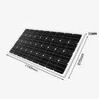 Ultra - Thin Monocrystalline Solar Panel , 130W Flexible Solar Panels For Street Light