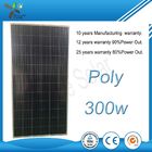 Durable Polycrystalline Solar Panel , 250W 30V Polycrystalline Cells For Power Station