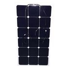 ETFE Film Flexible PV Solar Panels , Small Size 60W Yacht Solar Panels