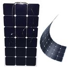 ETFE Film Flexible PV Solar Panels , Small Size 60W Yacht Solar Panels