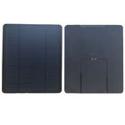 PET Laminating Mini Solar Panels 1w 5v Custom Circular / Round Shape IP67 Rated Cables