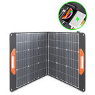 100 Watts 18 Volts Portable Solar Panel Kit (22x21 inch) Folding Solar Charger Monocrystalline Include 2 USB Outputs