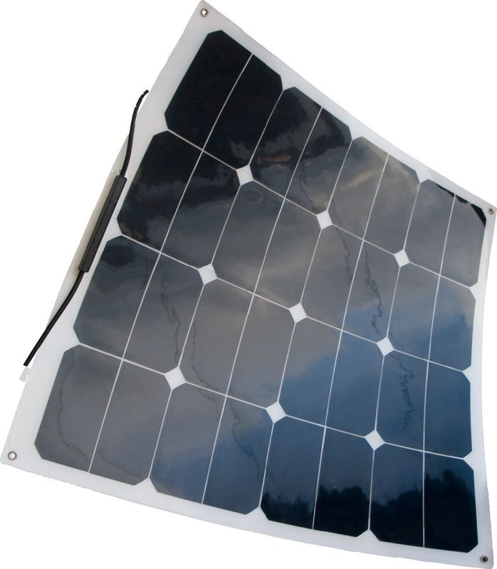 Portable SunPower Flexible Solar Panels , Simple Installation Solar Panels For House