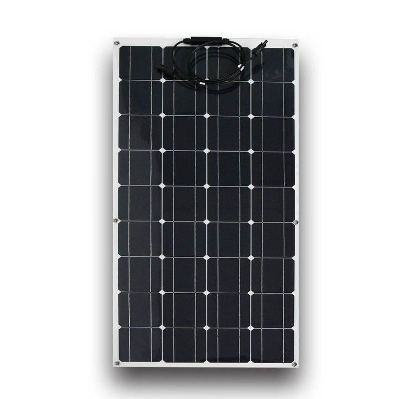 Bendable SunPower Flexible Solar Panels , ETFE Surface 100 Watt Solar Panel For RV