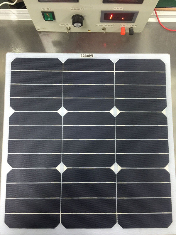 50W SunPower Flexible Solar Panels , Solar Panel For RV Battery Charging