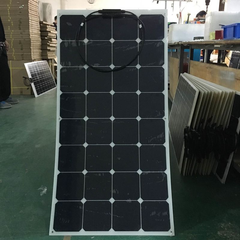 Waterproof SunPower Flexible Solar Panels , 100 Watt SunPower Marine Solar Panels
