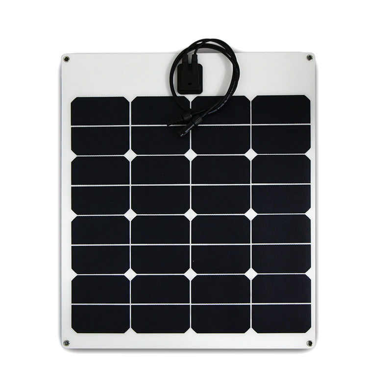 Monocrystalline ETFE Flexible Solar Panels12V RV120 Watt Black Color CE Approval
