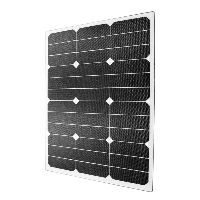 160W 18 Volt Lightweight ETFE Flexible Solar Panels TPT Back Sheet With PCB