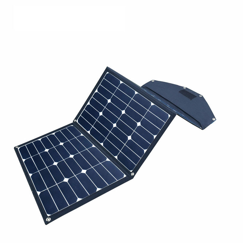 Three Array Sunpower Folding Solar Panels PET Laminated High Power Easy Carry