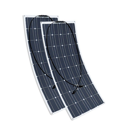 Thin Film Flexible PV Solar Panels 100W 18V Mono Anti Scratch With MC4 Connectors