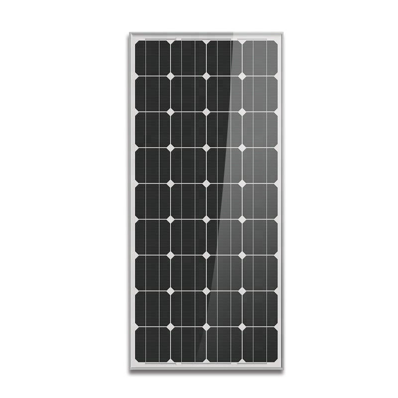 Glass Rigid Mono Solar Panels Black 12V 100w 200w 250w 300w 5 Years Warranty